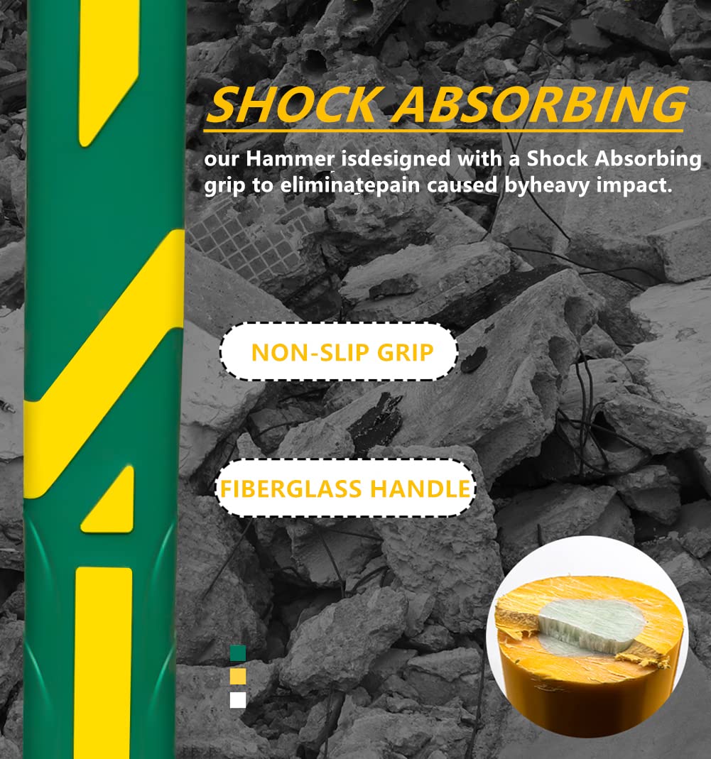 Glorousamc Cutter Mattock pick side for breaking hard soil