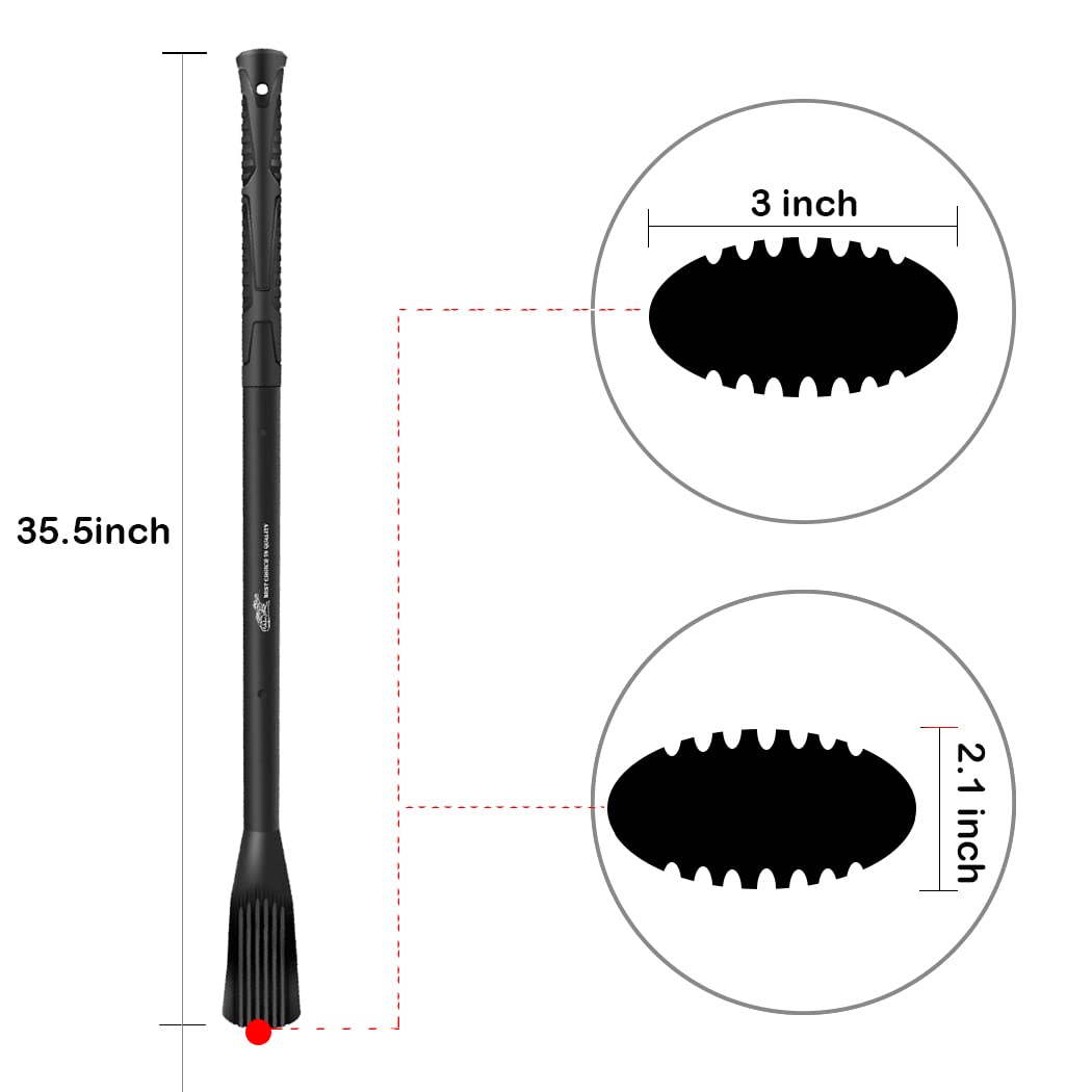 Glorousamc comfort grip handle provides secure grip even when wet