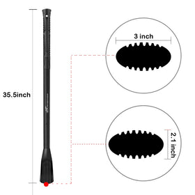 Glorousamc comfort grip handle provides secure grip even when wet