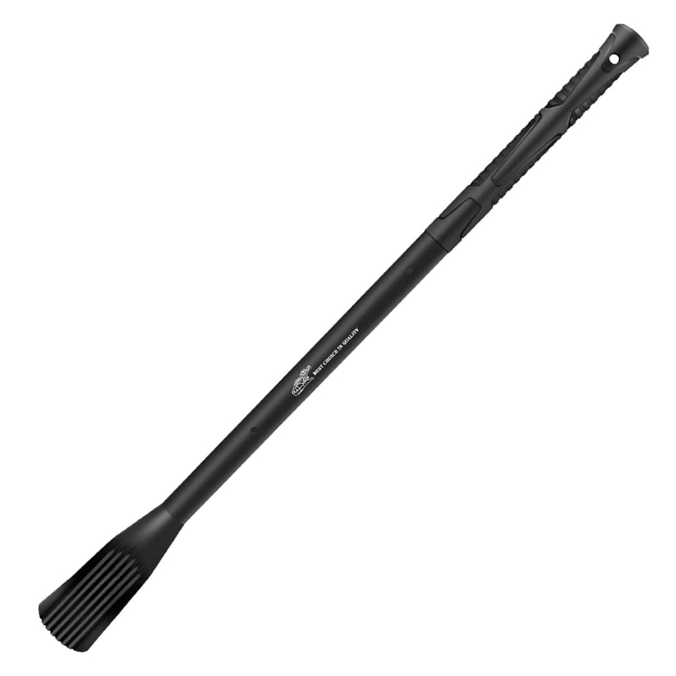 Glorousamc 36-inch mattock handle with solid fiberglass core for durable soil work