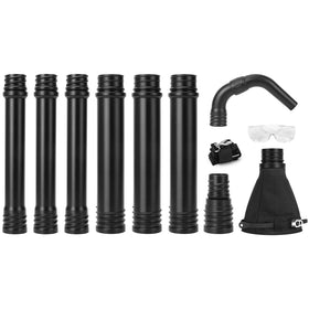 Glosaie gutter cleaner universal attachment enables ground-based gutter cleaning with minimal effort.