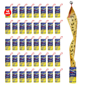 Glovv 40 pack fly traps strip for indoor and outdoor use, versatile pest control.