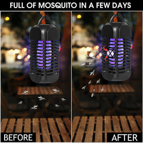 Close up of Glovv bait refill showing scent lure for mosquitoes
