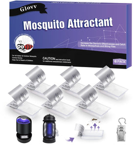 Glovv 6 pack mosquito attractant bait refill for bug zappers and traps