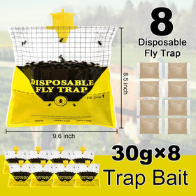 Glovv pre-baited fly bags ready to attract flies quickly