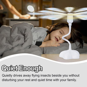 Glovv fly fan suitable for indoor and outdoor events like BBQs.