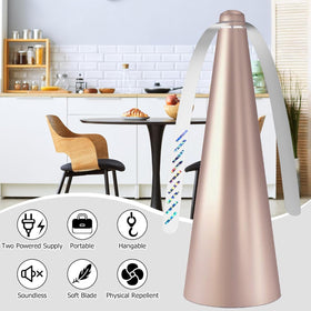 Glovv Fly Fans USB powered setup for easy, quiet fly control