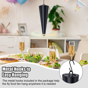 Glovv Fly Fans ABS material and durable build for outdoor use.