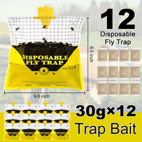 Glovv fly trap hanging rope design for easy barn placement.