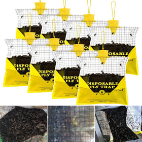 Glovv fly traps outdoor hanging in packaging for easy farm setup