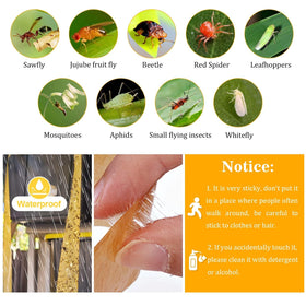 Glovv insect glue ribbon garden balcony use reduces plant insects.
