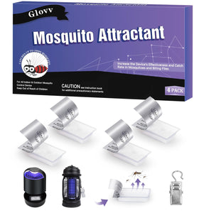 Glovv mosquito bait refill packaging shown for quick replacement in traps