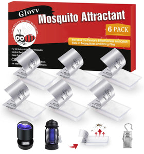 Glovv mosquito lure refill packaging shown for easy trap replacement.
