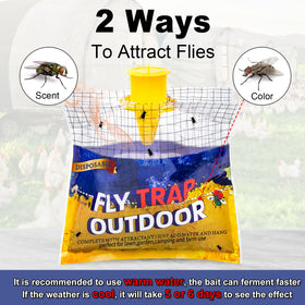 Glovv natural pre-bait refill refreshes attraction for longer outdoor use.