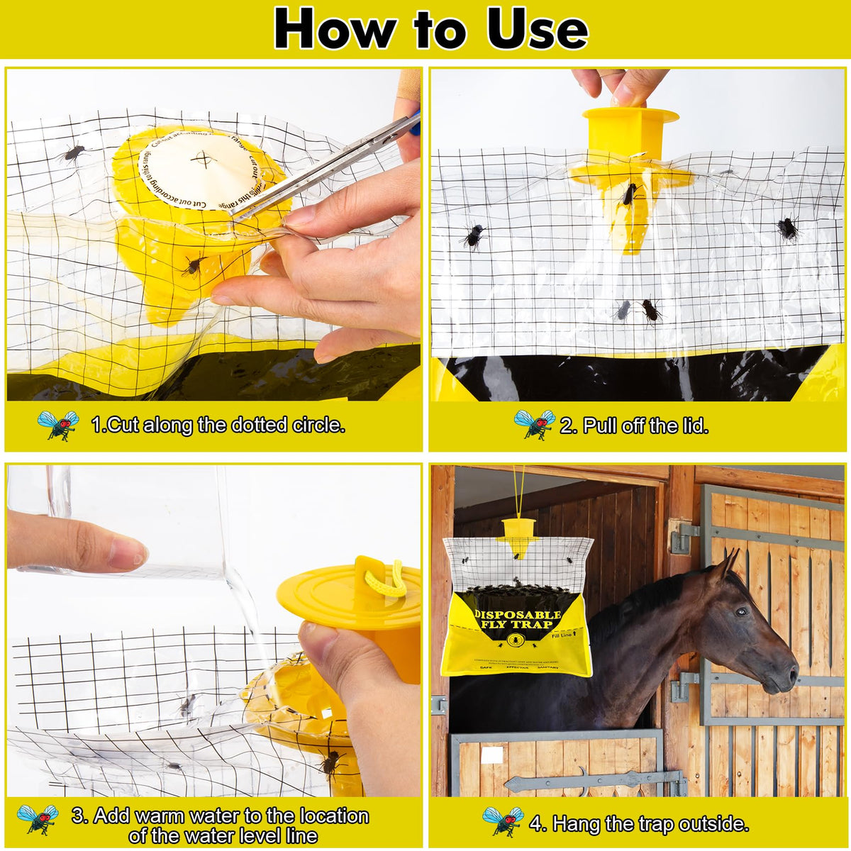 Outdoor placement guidelines for Glovv traps
