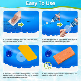 Glowpoint all-in-one repair kit with simple steps