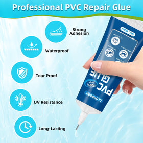 Glowpoint patch kit scraper and applicator for smooth repairs