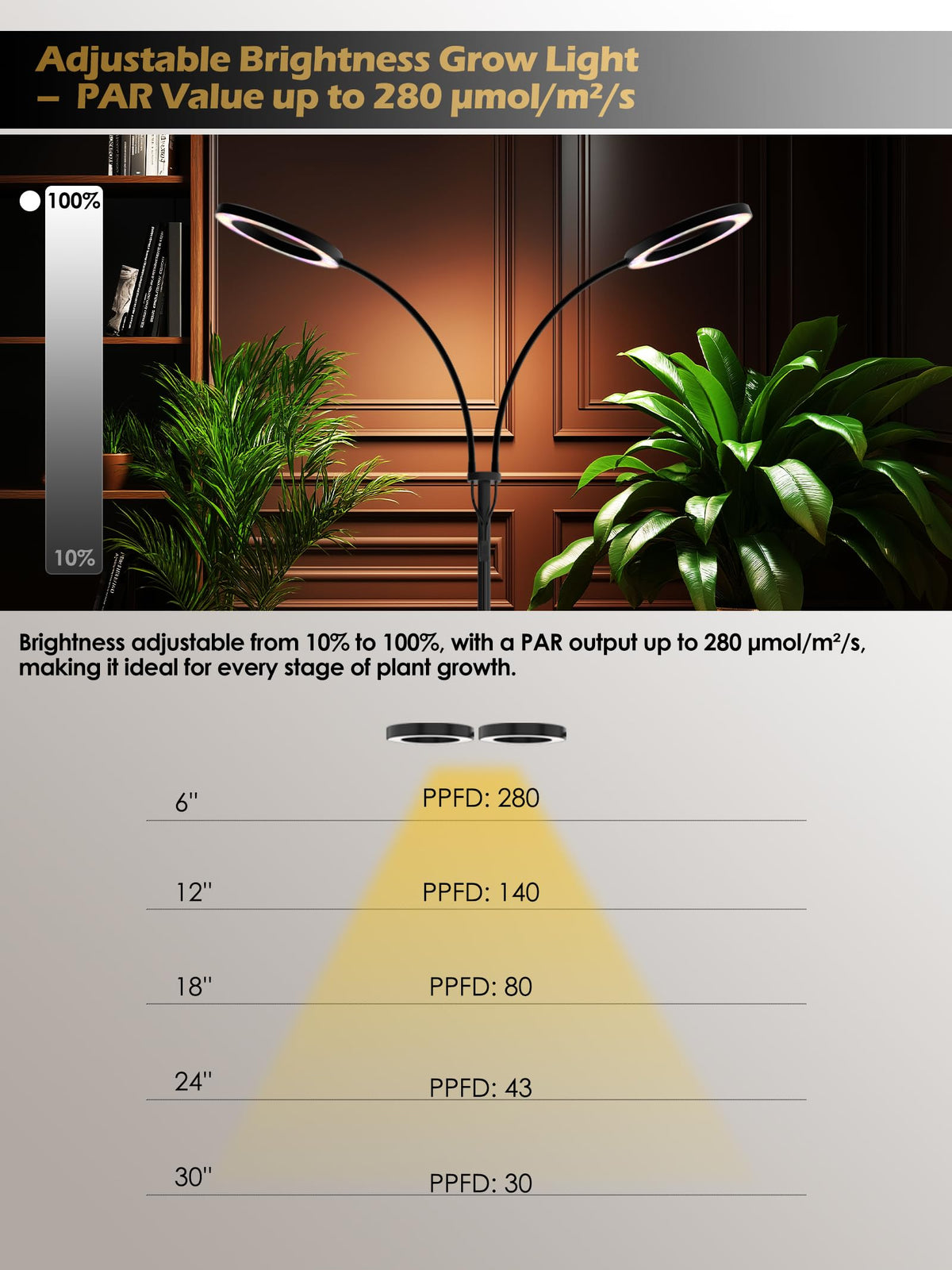 GLOWRIUM 24V low-voltage system ensures safe, stable operation.