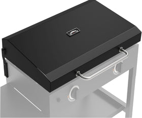 Glowye 28-inch hinged lid fits Blackstone grills for secure, even cooking