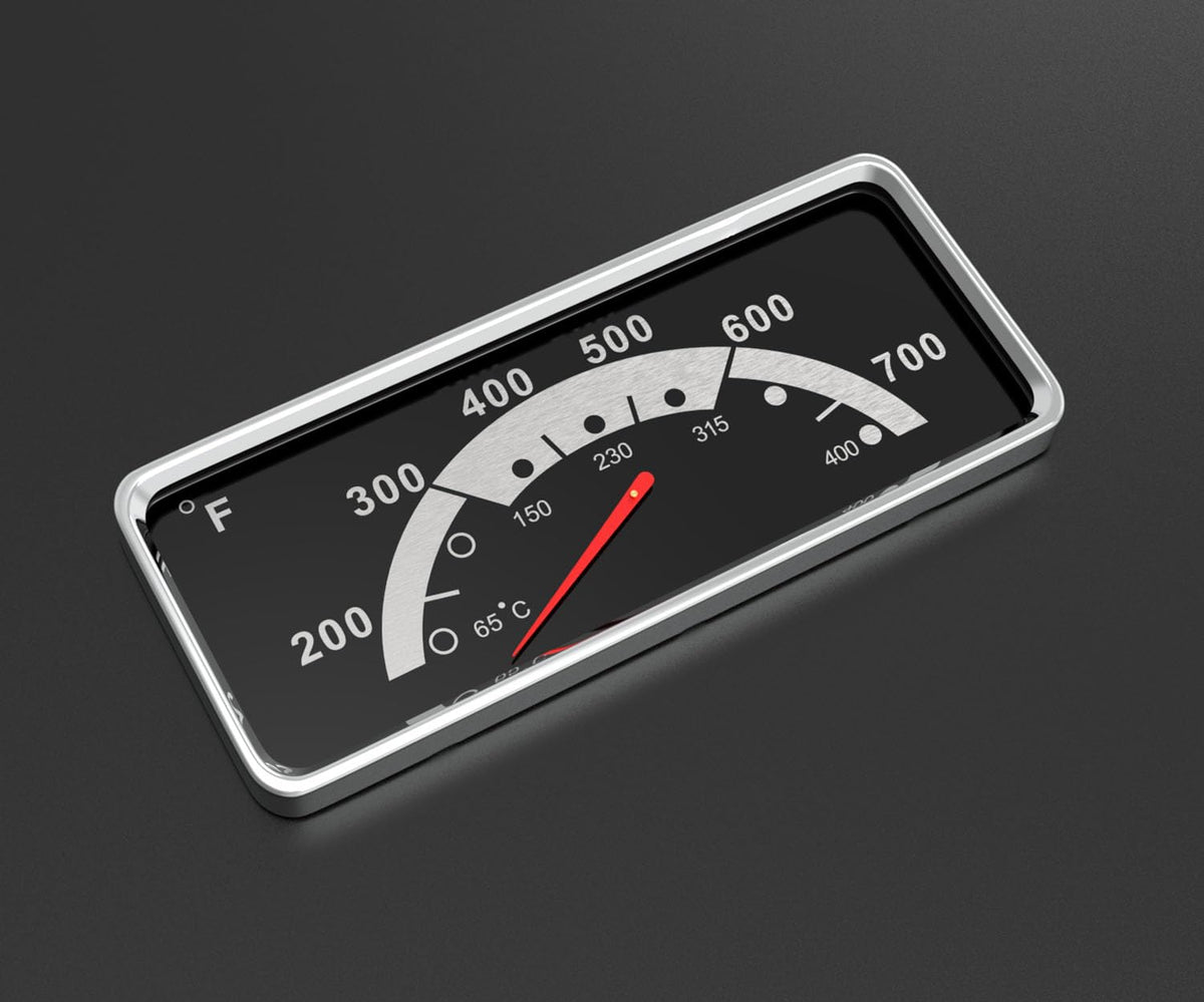 Glowye lid with built-in thermometer for temperature visibility