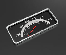 Glowye lid with built-in thermometer for temperature visibility