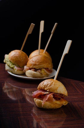 Gmark bamboo skewers perfect for kabobs and grilled veggies.