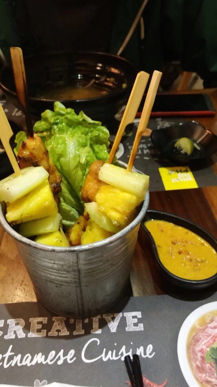 Gmark skewers are ideal for appetizers and canapes on serving platters.