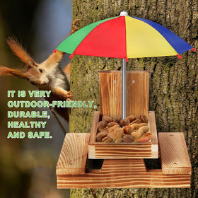 Gnodry Squirrel Feeder Large Capacity holds plenty of treats