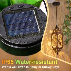 Go2garden 3-inch diameter top designed for easy fit in hanging lanterns