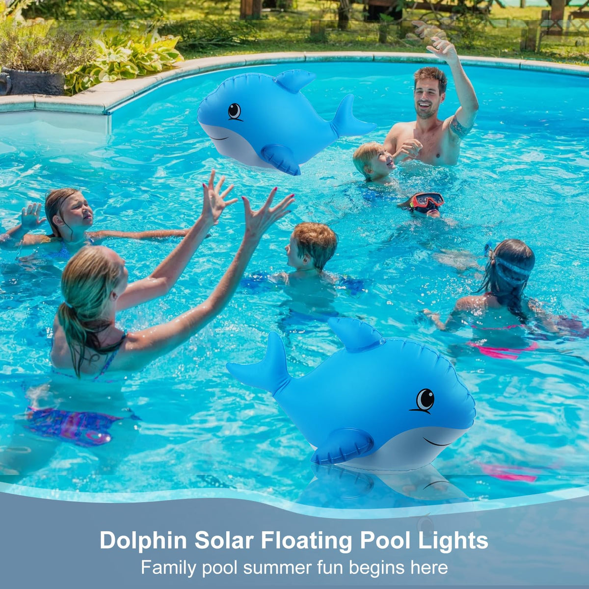 Easy to set up—inflate and release with no cords or switches.