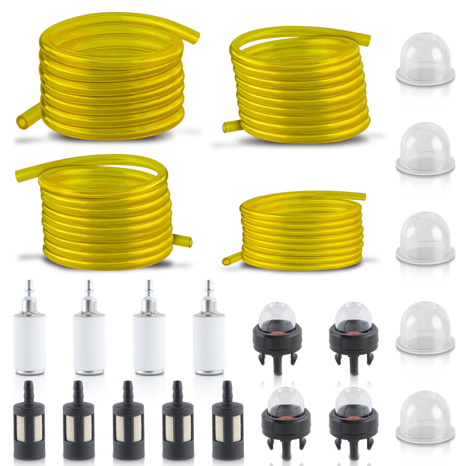 GoaMotors fuel line hose set with four sizes for versatile fuel routing