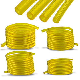 GoaMotors fuel line hose kit showing 20 ft total length in four sizes for small engines