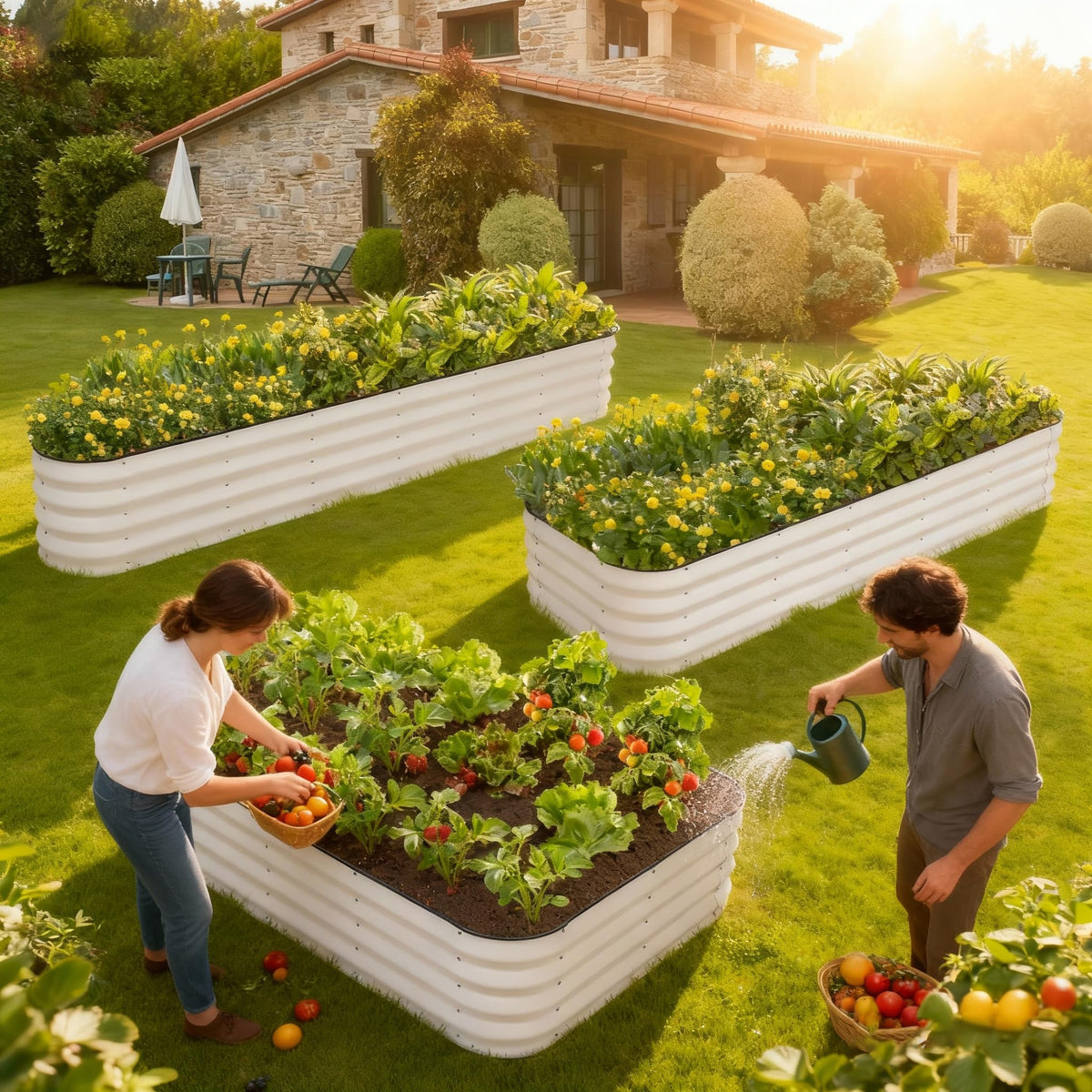 GoCampDirect open-bottom design promotes drainage and healthy root growth