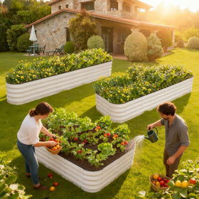 GoCampDirect open-bottom design promotes drainage and healthy root growth