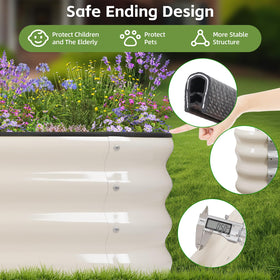 GoCampDirect reinforced support rods ensure bed stability after filling