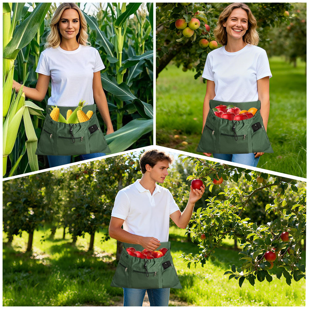 GOCOHHI multifunctional apron makes a thoughtful gift for gardeners.
