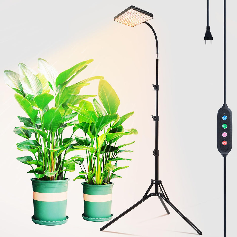 GroCruiser 2026 grow light on stand delivers full spectrum for thriving indoor plants