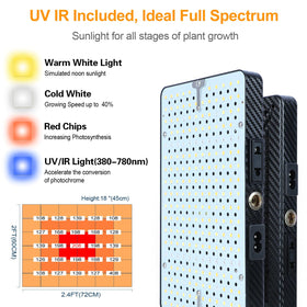 GroCruiser 2026 grow light on stand ideal for indoor use with tall plants