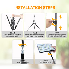 GroCruiser 2026 grow light on stand tripod base keeps light steady for bench work