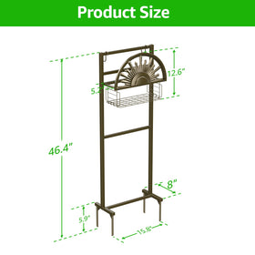 GOFORWILD detachable frame enables easy relocation to shield hose from sun.