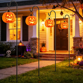 GOFORWILD Lantern hanger securely displays lights and lanterns outdoors.