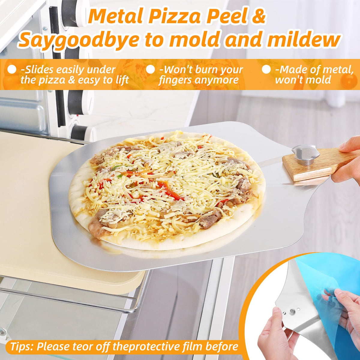 GOFOWRK Silicone Brush for light, even seasoning and cleaning prep.