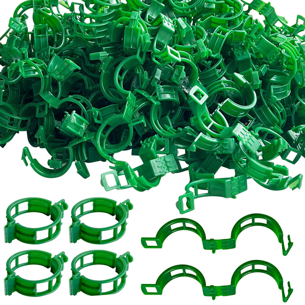 GOFULLHOME plant support clips closeup for sturdy seedlings and neat vines
