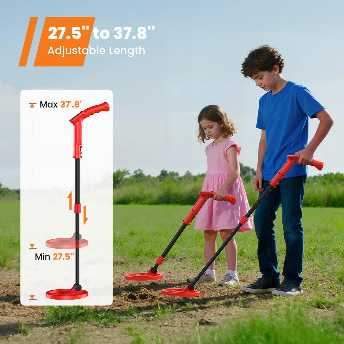 GoGonova lightweight design reduces fatigue during long treasure hunts.
