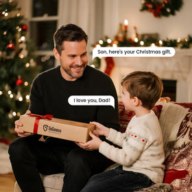 GoGonova orange gift-ready packaging spotlighted for gifting kids.