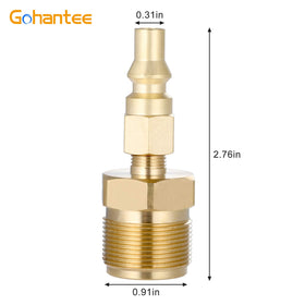 Gohantee 1 inch 20 UNEF male thread compatibility for secure fit