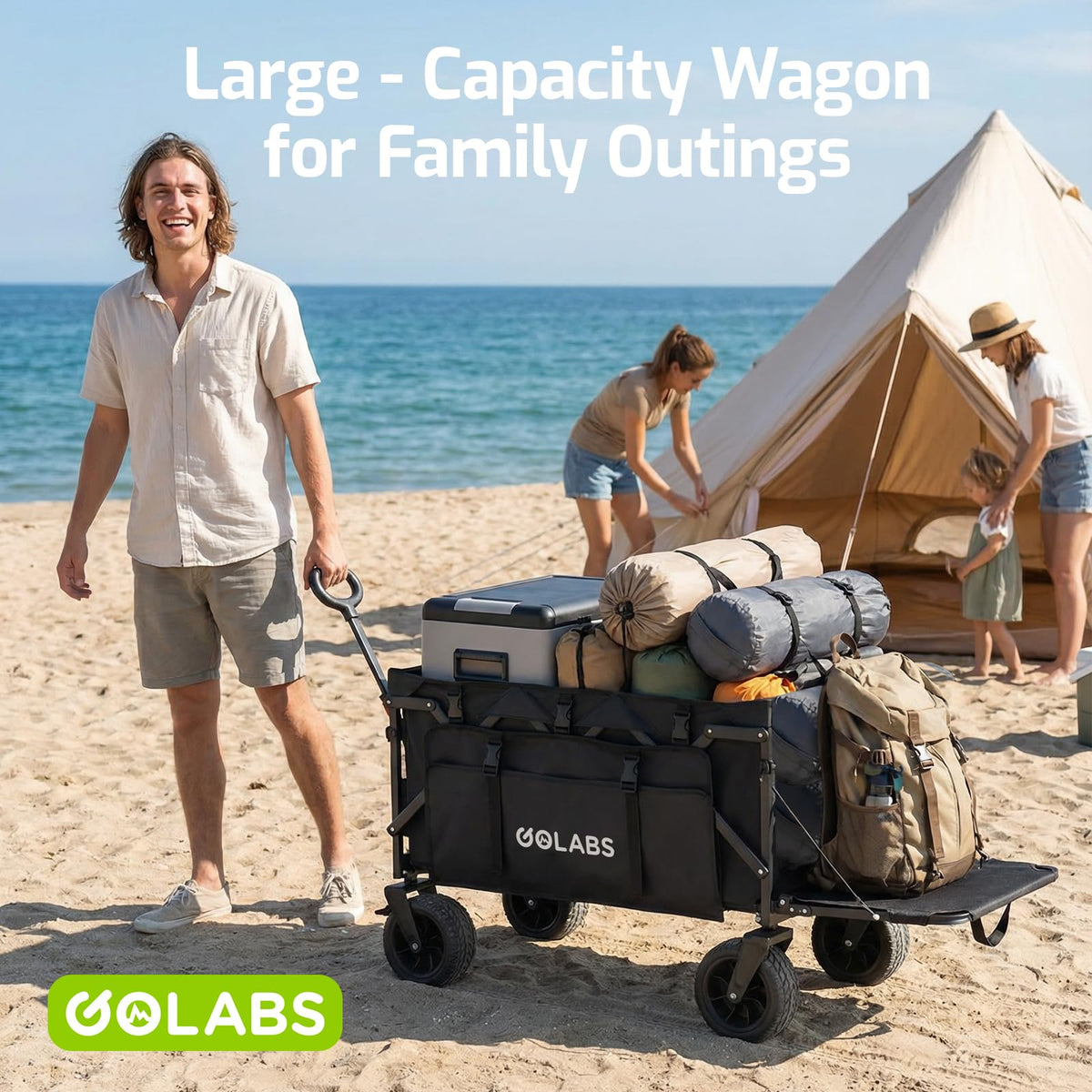 High load capacity up to 560 lbs on sturdy frame