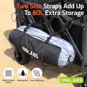 Removable wheels for easy cleaning and storage
