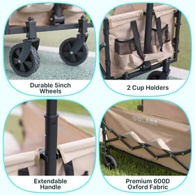 GOLABS Rear gate supports longer items hauled on trips