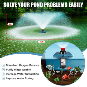 Goldlife fountain 100 ft power cord enabling flexible placement and easy setup.